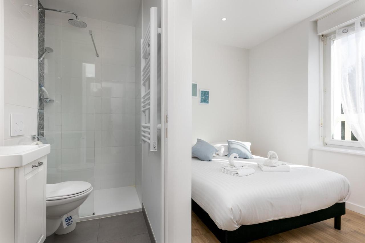 La Bergere De Domremy Chambre Spacieuse Avec Sdb Privative, Espace Partages Cuisine, Salon Et Terrasse Brest Bagian luar foto