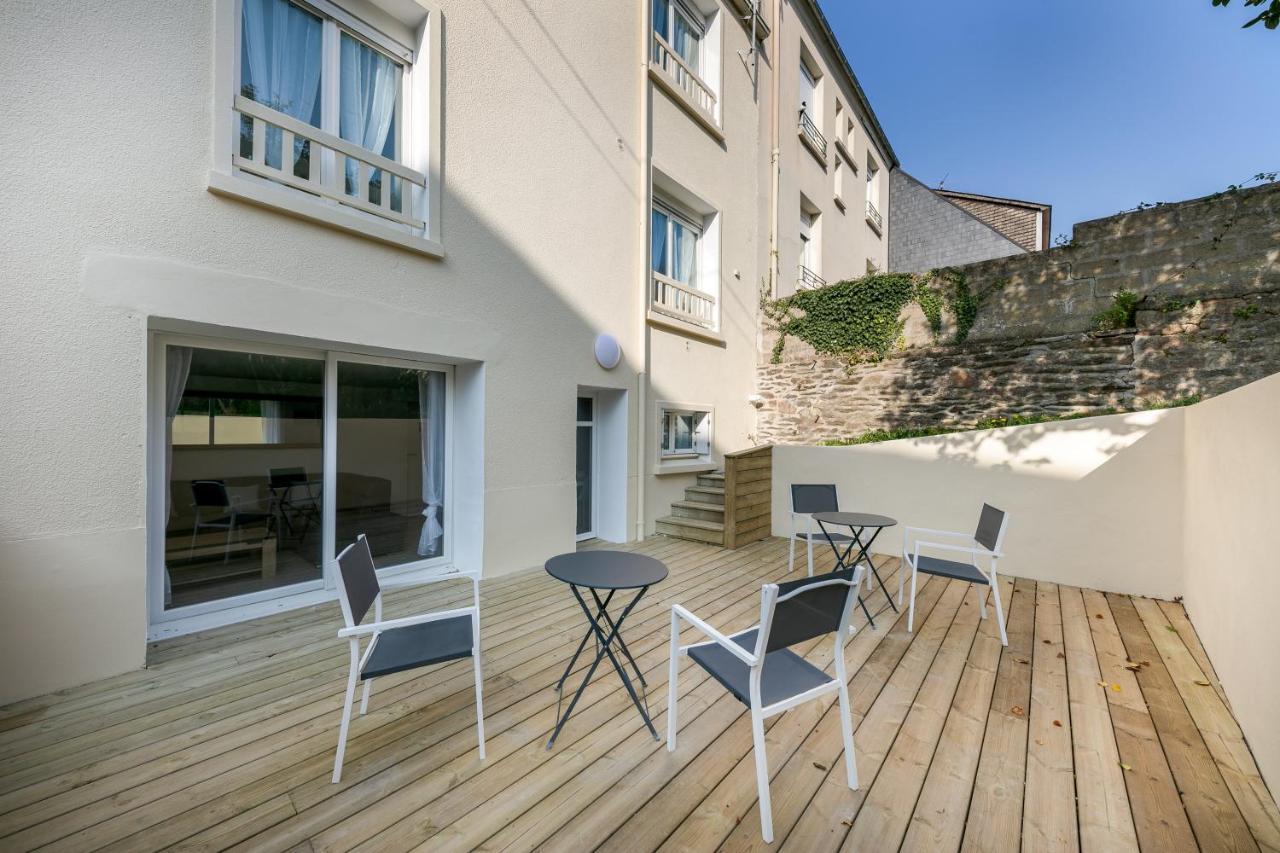 La Bergere De Domremy Chambre Spacieuse Avec Sdb Privative, Espace Partages Cuisine, Salon Et Terrasse Brest Bagian luar foto