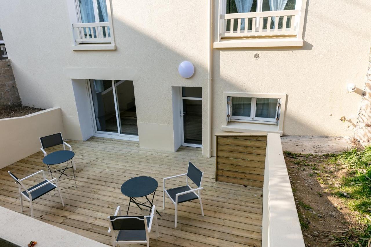 La Bergere De Domremy Chambre Spacieuse Avec Sdb Privative, Espace Partages Cuisine, Salon Et Terrasse Brest Bagian luar foto